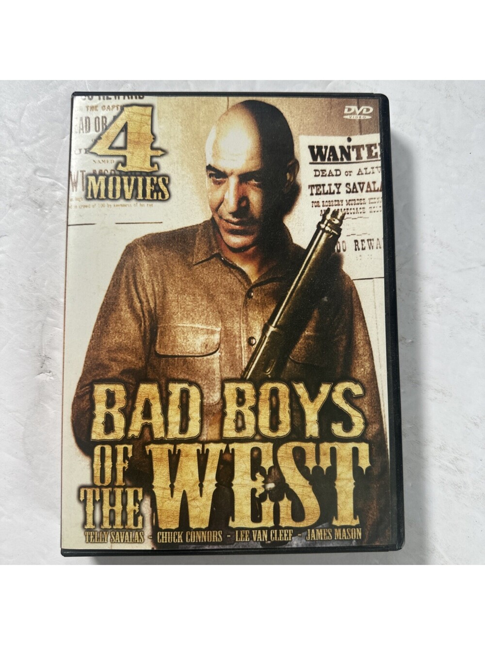 Bad Boys of the West - Four Movie DVD Set (DVD, 2003, 2-Disc Set)